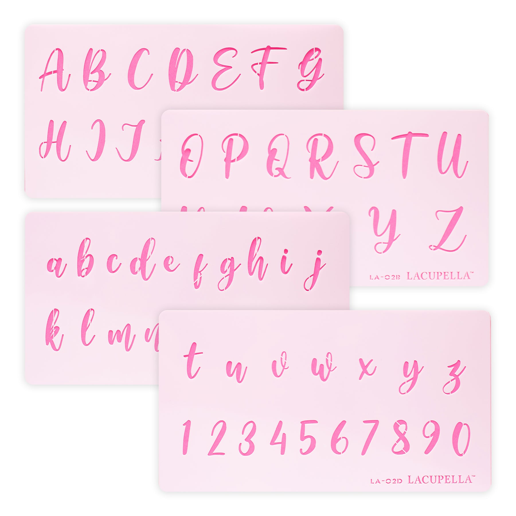 18x9 Alphabet Kit Stencil — 1-800-Stencil