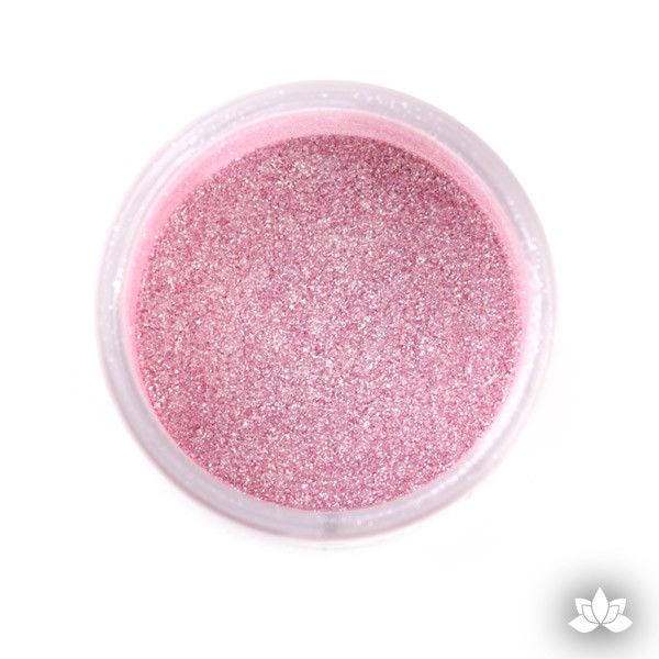 Pink Luster Dust Colors food coloring perfect for cake decorating fondant cakes, cupcakes, cake pops, wedding cakes, and sugarflowers. Dusting color. Cake supply.