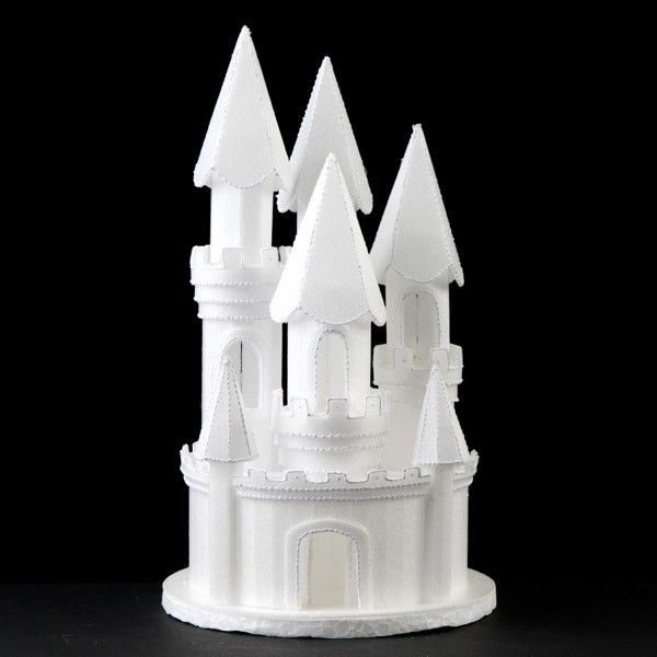 Styrofoam Castle 8l Lighted