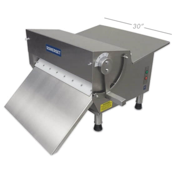Professional cake decorating equipment for rolling fondant, gum paste, sugar icing sheets, and pastry dough with consistent thickness every time. Somerset CDR-600F