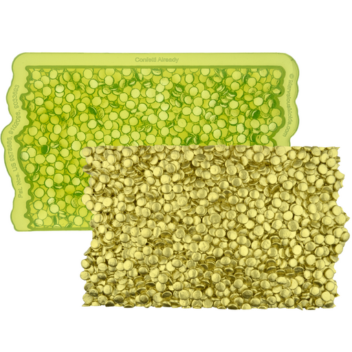 Tufted Swiss Dot Food Safe Silicone Simpress® for Fondant Cake Design –  Marvelous Molds