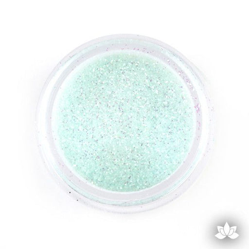Baby Green Disco Dust Pixie Dust. Disco Dust is a Non-toxic fine glitter for cake decorating that will add a touch of color to your fondant cakes & cupcakes.