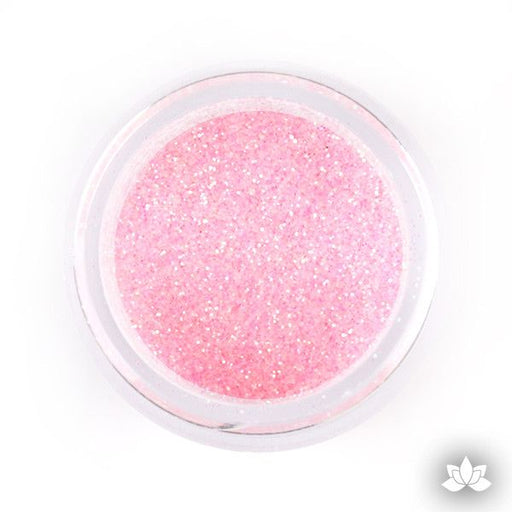 Baby Pink Disco Dust (Pixie Dust). Disco Dust is a Non-toxic fine glitter for cake decorating that will add a touch of color to your fondant cakes & cupcakes.