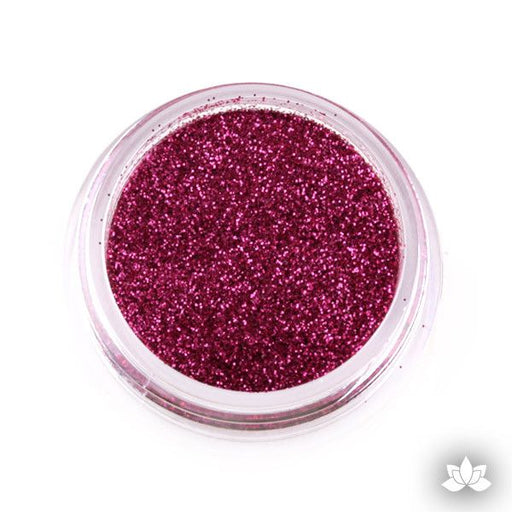 Bright Pink Disco Dust Pixie Dust. Disco Dust is a Non-toxic fine glitter for cake decorating that will add a touch of color to your fondant cakes & cupcakes