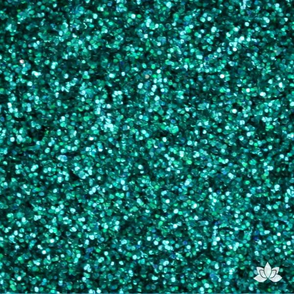 Hologram Jade Disco Dust Pixie Dust. Disco Dust is a Non-toxic fine glitter for cake decorating that will add a touch of color to your fondant cakes & cupcakes.  Caljava Wholesale cake supply. FondX