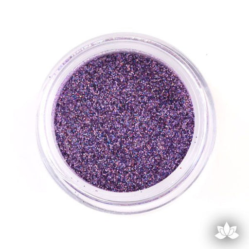Lavender Hologram Disco Dust Pixie Dust. Disco Dust is a Non-toxic fine glitter for cake decorating that will add a touch of color to your fondant cakes & cupcakes.
