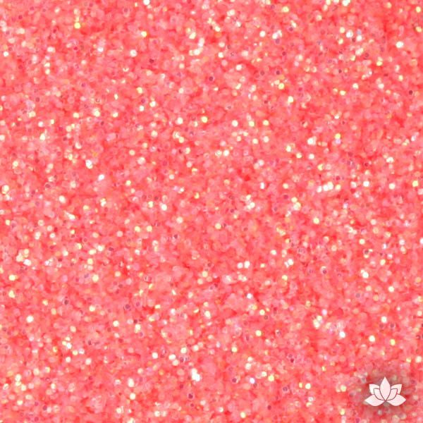 Miami Orange Disco Dust Pixie Dust. Disco Dust is a Non-toxic fine glitter for cake decorating that will add a touch of color to your fondant cakes & cupcakes.  Caljava Wholesale cake supply. FondX