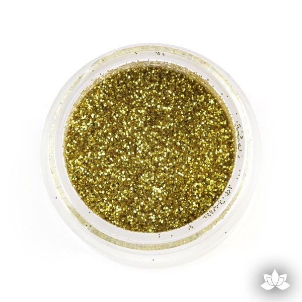 Nu Gold Disco Dust Pixie Dust. Disco Dust is a Non-toxic fine glitter for cake decorating that will add a touch of color to your fondant cakes & cupcakes.