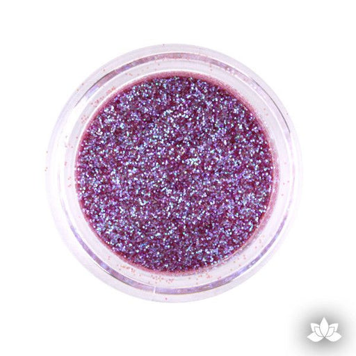 Plum Disco Dust Pixie Dust. Disco Dust is a Non-toxic fine glitter for cake decorating that will add a touch of color to your fondant cakes & cupcakes.  Caljava Wholesale cake supply. FondX