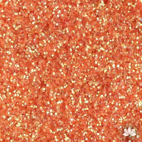 Pumpkin Disco Dust Pixie Dust. Disco Dust is a Non-toxic fine glitter for cake decorating that will add a touch of color to your fondant cakes & cupcakes.  Caljava Wholesale cake supply. FondX