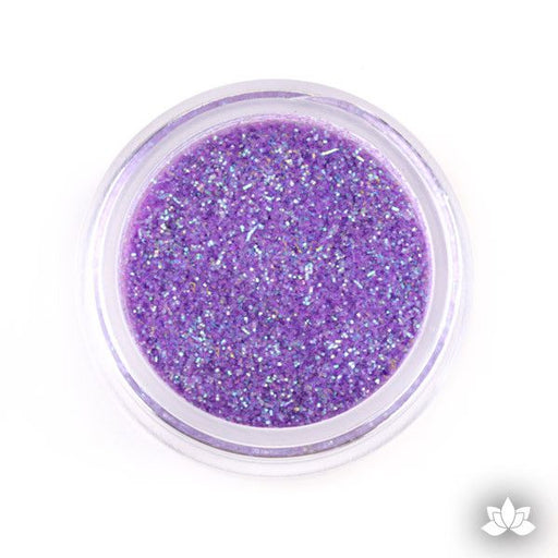 Purple Rainbow Disco Dust Pixie Dust. Disco Dust is a Non-toxic fine glitter for cake decorating that will add a touch of color to your fondant cakes & cupcake