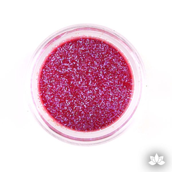 Raspberry Disco Dust Pixie Dust. Disco Dust is a Non-toxic fine glitter for cake decorating that will add a touch of color to your fondant cakes & cupcakes