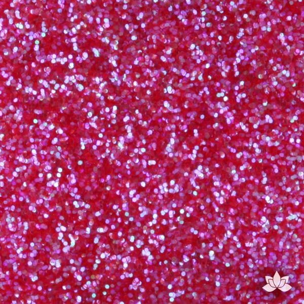 Raspberry Disco Dust Pixie Dust. Disco Dust is a Non-toxic fine glitter for cake decorating that will add a touch of color to your fondant cakes & cupcakes.  Caljava Wholesale cake supply. FondX