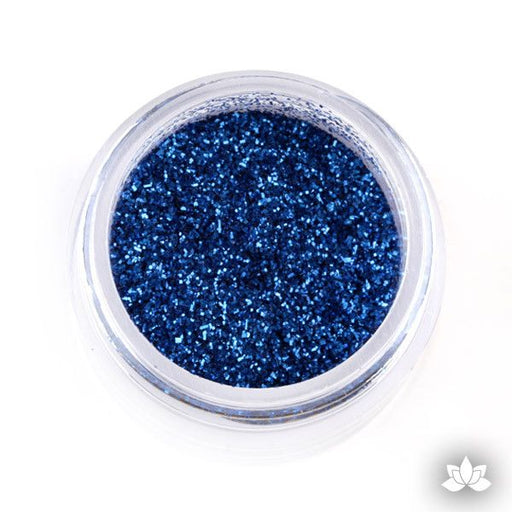 Royal Blue Disco Dust Pixie Dust. Disco Dust is a Non-toxic fine glitter for cake decorating that will add a touch of color to your fondant cakes & cupcakes.