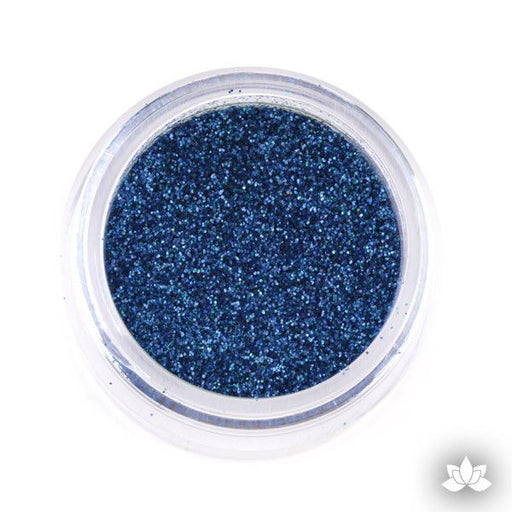 Sapphire Blue Disco Dust Pixie Dust. Disco Dust is a Non-toxic fine glitter for cake decorating that will add a touch of color to your fondant cakes & cupcakes.