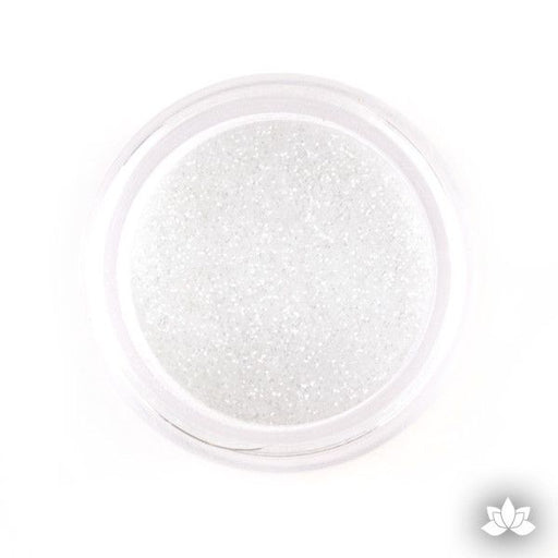 Snow White Disco Dust Pixie Dust. Disco Dust is a Non-toxic fine glitter for cake decorating that will add a touch of color to your fondant cakes & cupcakes.