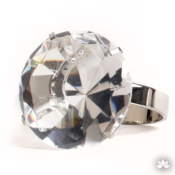 Large Diamond Ring Topper