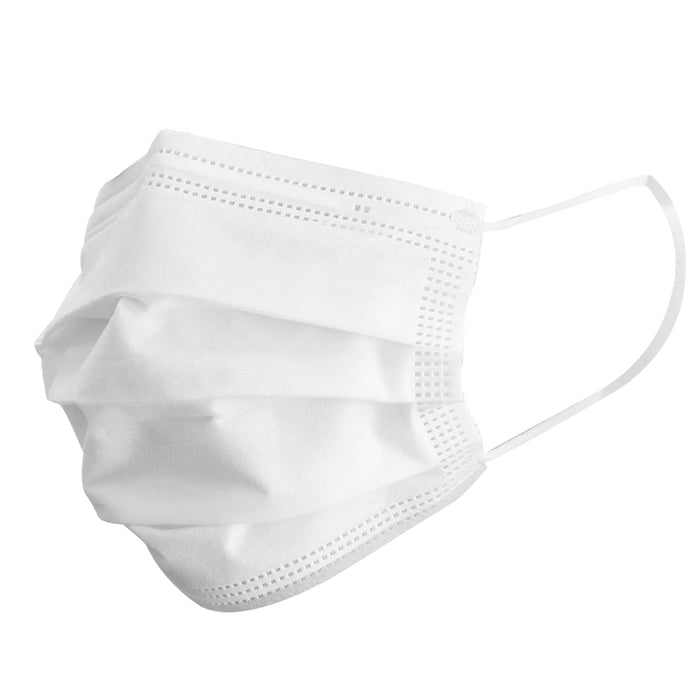 Disposable Face Mask with comfortable Earloop Medical Face Masks For COVID-19, bacteria, Corona Virus, virus, flu, Dust, Germ Protection. CDC compliant