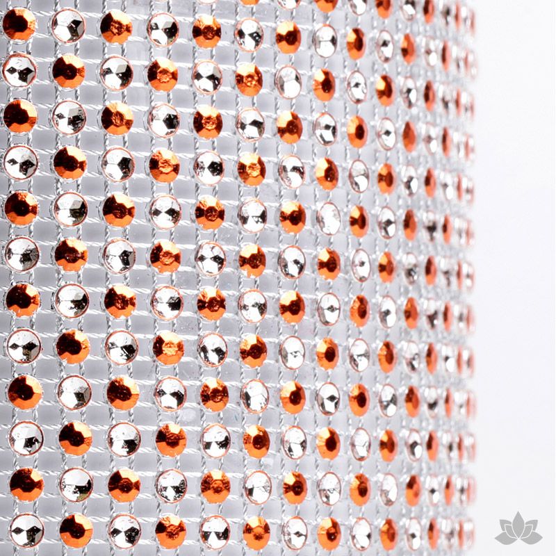 Copper Polka Dot Glam Ribbon - Cake Wrap
