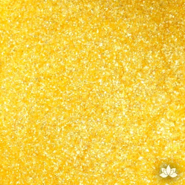 Frosted Lemon Luster Dust colors for cake decorating fondant cakes, gumpaste sugarflowers, cake toppers, & other cake decorations. Wholesale cake supply. Bakery Supply. Lustre Dust Color.