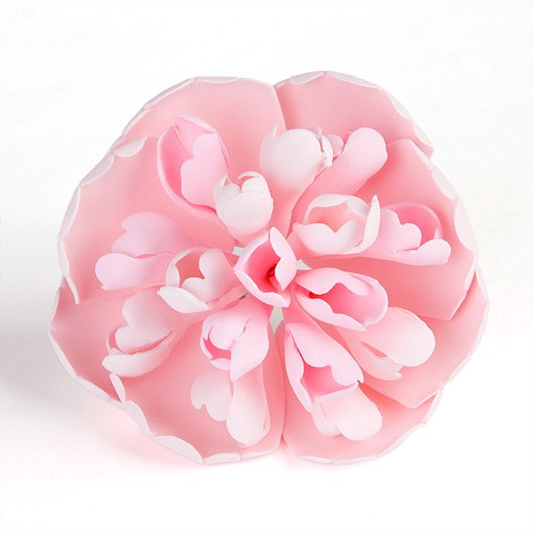 Pink Heirloom Peony Sugarflower cake topper perfect for cake decorating fondant cakes. Wholesale sugarflowers. Caljava