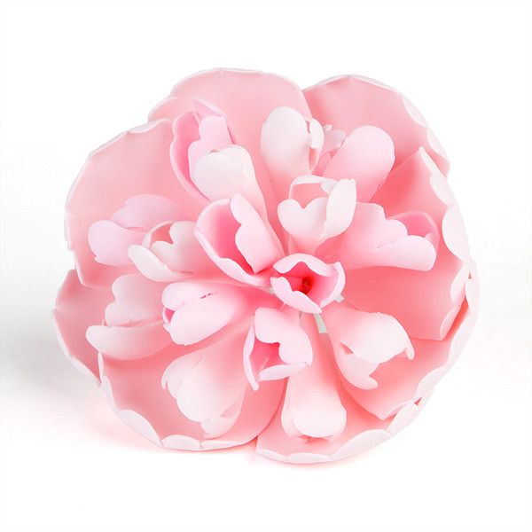 Pink Heirloom Peony Sugarflower cake topper perfect for cake decorating fondant cakes. Wholesale sugarflowers. Caljava