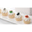 Halloween Royal Icing Toppers on cupcakes for decorating your own cupcakes, chocolates, cookies, cakes, and other desserts. Edible hand piped icing toppers ready to use on your food.