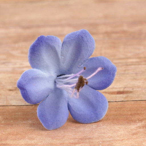 Edible Blue Agapanthus Blooms sugar flower cake toppers and cake decorations perfect for cake decorating rolled fondant wedding cakes, cupcakes and birthday cakes and cupcakes.  Edible Cake Decoration and wholesale cake supplies.