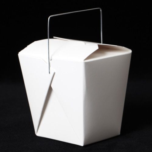 Take-Out / Cupcake Boxes - White — CaljavaOnline
