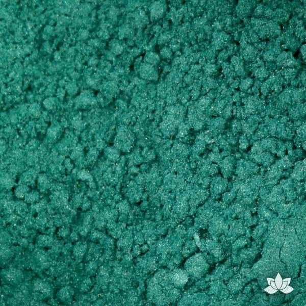 Irish Green Luster Dust colors for cake decorating fondant cakes, gumpaste sugarflowers, cake toppers, & other cake decorations. Wholesale cake supply. Bakery Supply. Lustre Dust Color.