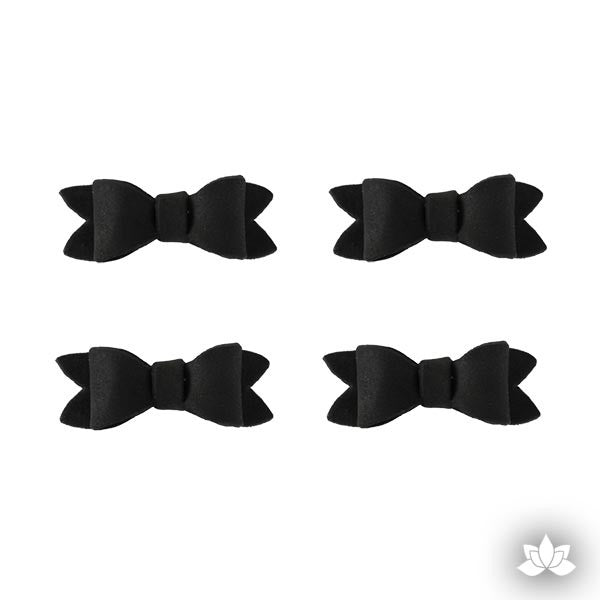 Extra Small Simple Bow Tie - Black