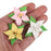 Mini Sugarflower Toppers great for decorating cupcakes, cakes and other edible creations.