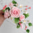 Pink Rose Sugarflower Cake Topper great for cake decorating wedding cakes or birthday cakes. Cake Supply. | CaljavaOnline.com