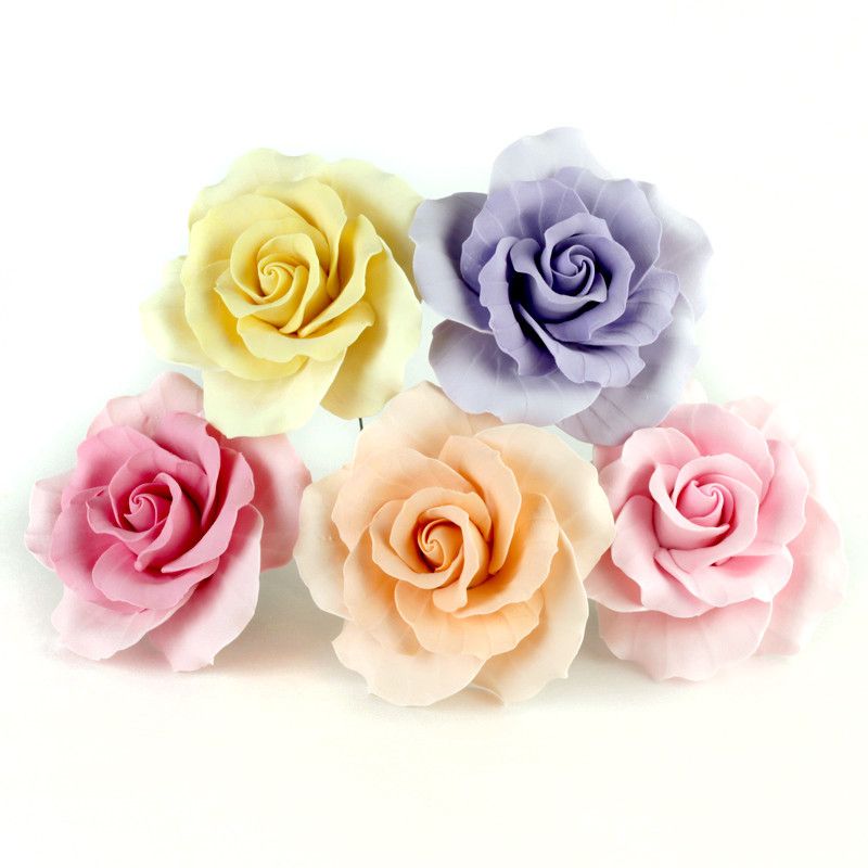Assorted Size Garden Roses - Mix