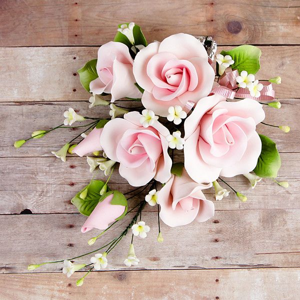 Rowena Roses Garden Rose Sprays - Pink — CaljavaOnline
