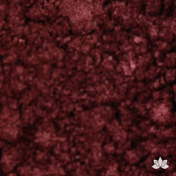 Burgundy Luster Dust colors for cake decorating fondant cakes, gumpaste sugarflowers, cake toppers, & other cake decorations. Wholesale cake supply. Bakery Supply. Merlot Lustre Dust Color.