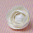 Modern White gum paste rose sugar flowers with wired petals for shaping and styling and decorating wedding cakes
