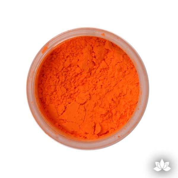Orange Petal Dust food coloring perfect for cake decorating & painting gumpaste sugar flowers. Caljava