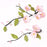 These beautiful Apple blossom sugarflower cake toppers are great for cake decorating baby showers, wedding; Readymade by hand from gumpaste. Cake Decorations.  Wholesale cake supply. Caljava
