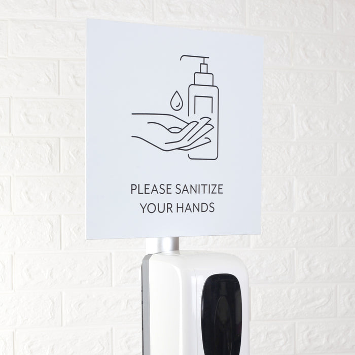 Touch-Free Hand Sanitizing Station