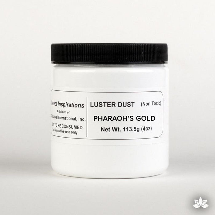 O'Creme Luster Dust, Edible Cake & Baking Decorations, 4 Grams - Super-Gold