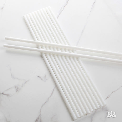 Poly-Dowel Cake Supports used to support stacked cakes & wedding cakes. These dowels provide a structure for 2 tier cakes & 3 tier cakes. Caljava cake supply.