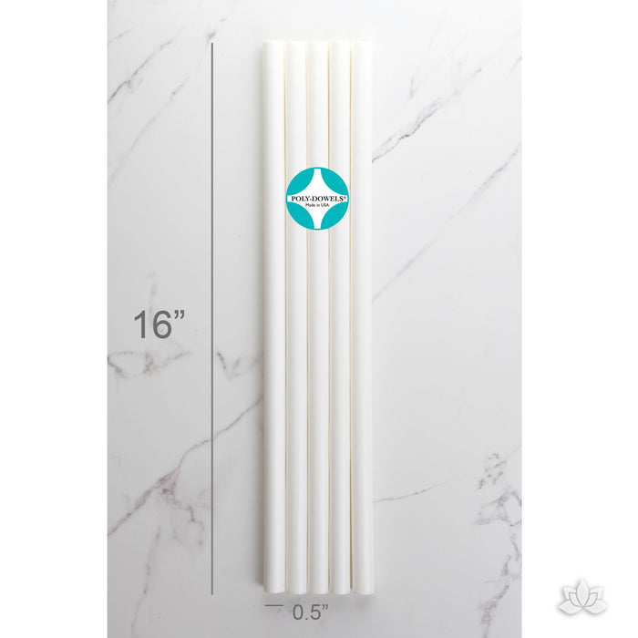 Cake Dowels - 12 inches (Pack of 5 Pieces)