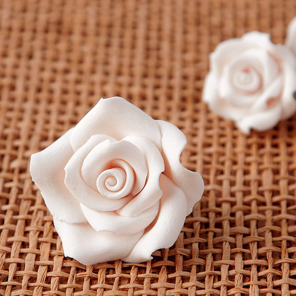 Petite Unwired Roses - Ivory