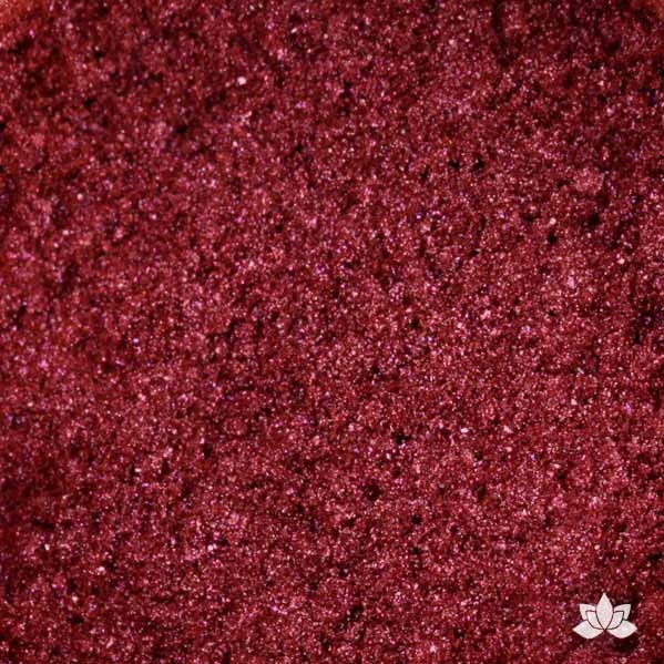 Claret Luster Dust colors for cake decorating fondant cakes, gumpaste sugarflowers, cake toppers, & other cake decorations. Wholesale cake supply. Bakery Supply. Port Wine Lustre Dust Color.
