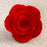 Gum paste rose sugar flower cake toppers great for decorating your own cake. Professional-quality red garden rose gumpaste sugar flower for cake shops and decorators