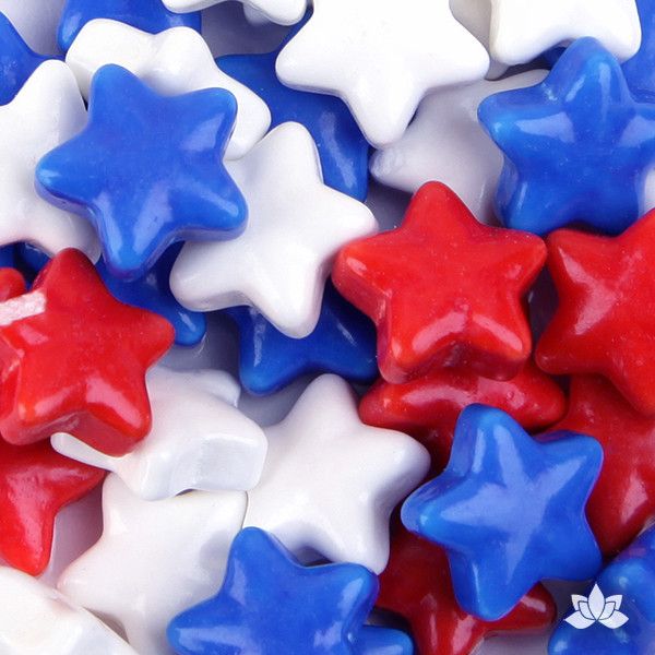 Red, White, & Blue Candy Stars - 35g