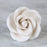 Realistic white rose sugar flower for professional cake decorating