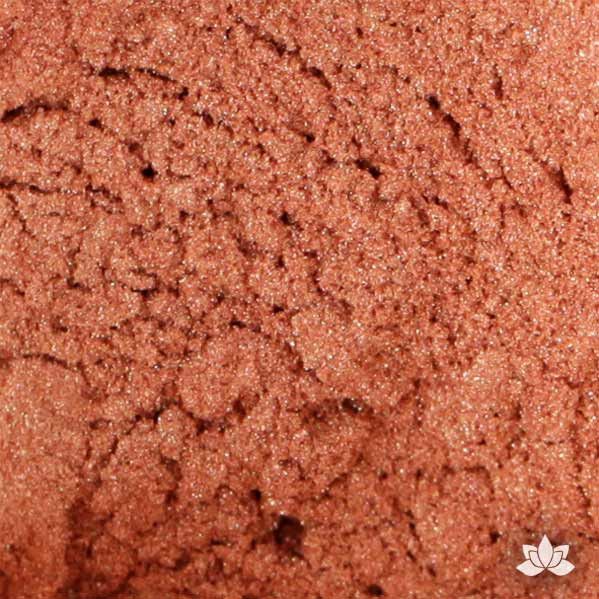 Rose Gold Luster Dust colors for cake decorating fondant cakes, gumpaste sugarflowers, cake toppers, & other cake decorations. Wholesale cake supply. Bakery Supply. | CaljavaOnline.com