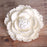 White Closed Gumpaste Peony sugarflower cake toppers perfect for cake decorating rolled fondant wedding cakes and birthday cakes.  Wholesale cake supply & sugarflowers.  Large white closed gumpaste peony handmade cake decoration.  Gumpaste flower. Caljava